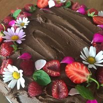 Himmelsk sjokoladekake